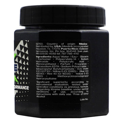 Xtreme Reaction UV Protection Hair Styling Gel Black Performance 8.82oz/250g - gtworld.de