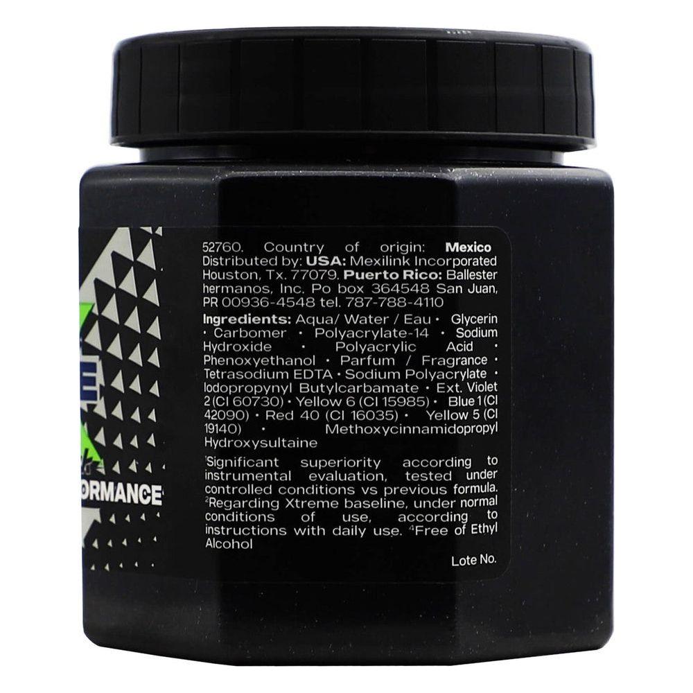 Xtreme Reaction UV Protection Hair Styling Gel Black Performance 8.82oz/250g