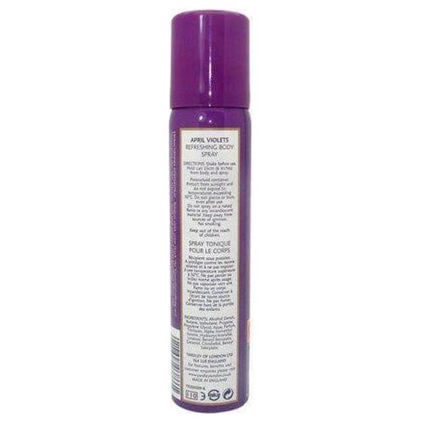 Yardley April Violets Body Spray 75 ml - Gtworld.de