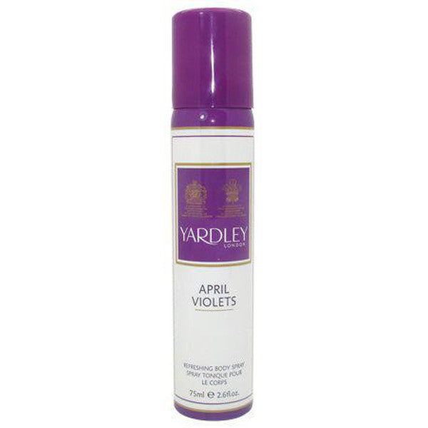 Yardley April Violets Body Spray 75 ml