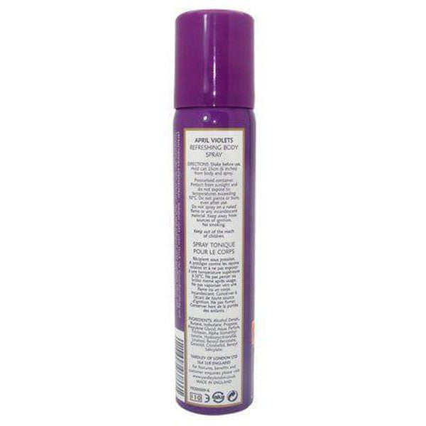 Yardley April Violets Body Spray 75 ml