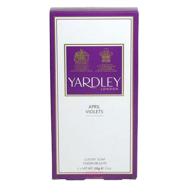 Yardley April Violets Luxury Soap 3X100G