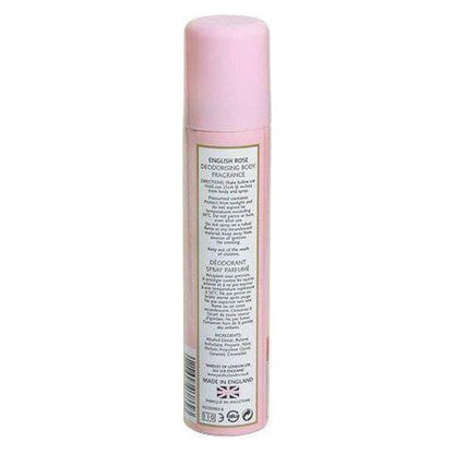 Yardley English Rose Deodorant Spray Perfume 75ml