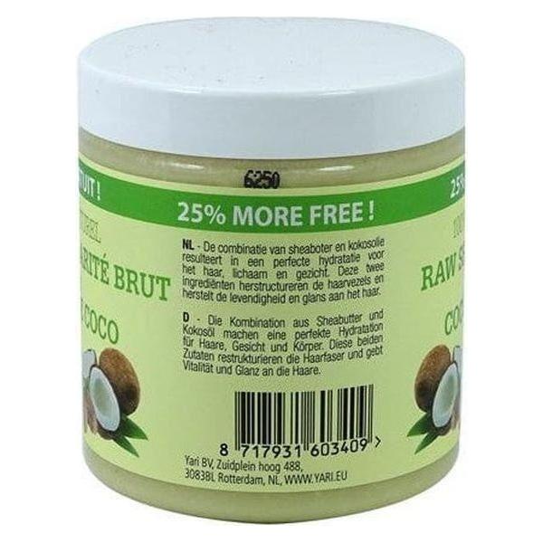 Yari 100% natural raw shea butter &amp; coconut oil 250ml - gtworld.de