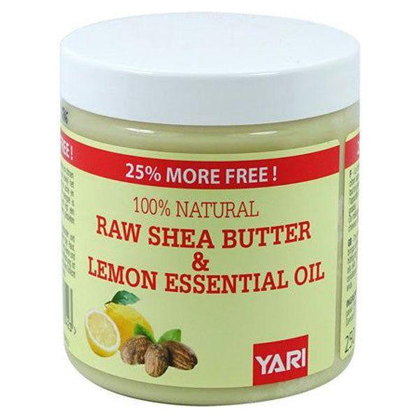 Yari 100% Natural Raw Shea Butter &amp; Lemon Essential Oil 250ml