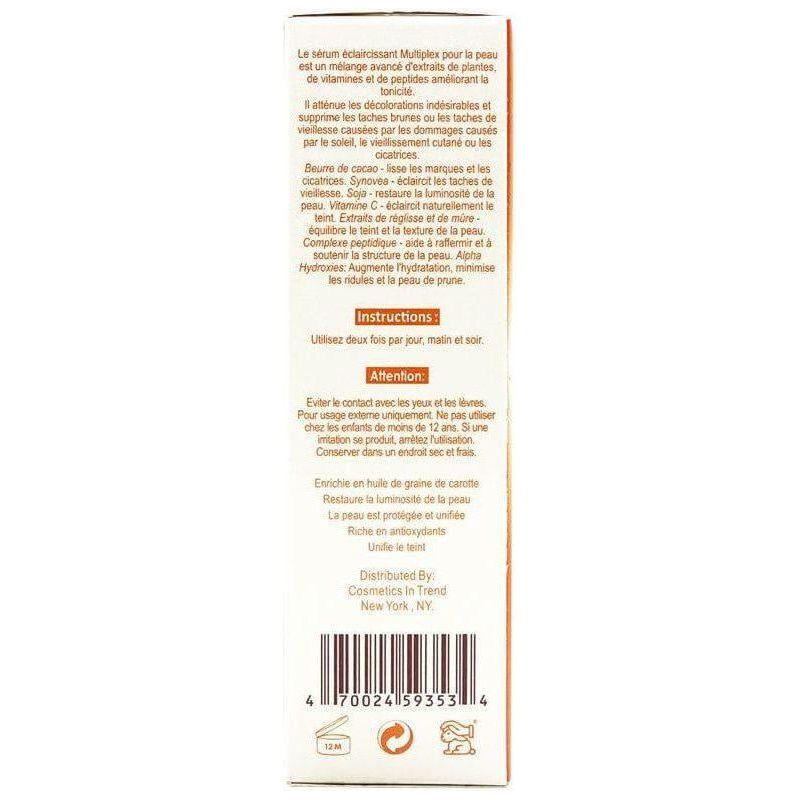 Zeenat Carrot Multiplex Skin Brightening Concetrated Serum 50G - Gtworld.de