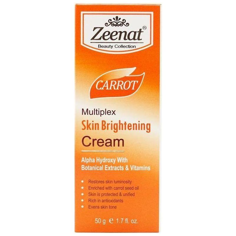 Zeenat Carrot Multiplex Skin Brightening Cream 50G - gtworld.de