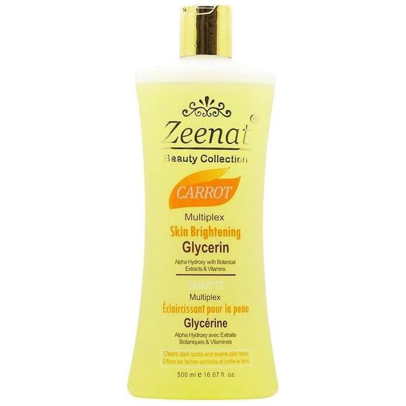 Zeenat Carrot Multiplex Skin Lightening Glycerin 500ml - gtworld.de