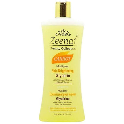 Zeenat Carrot Multiplex Skin Lightening Glycerin 500ml - gtworld.de