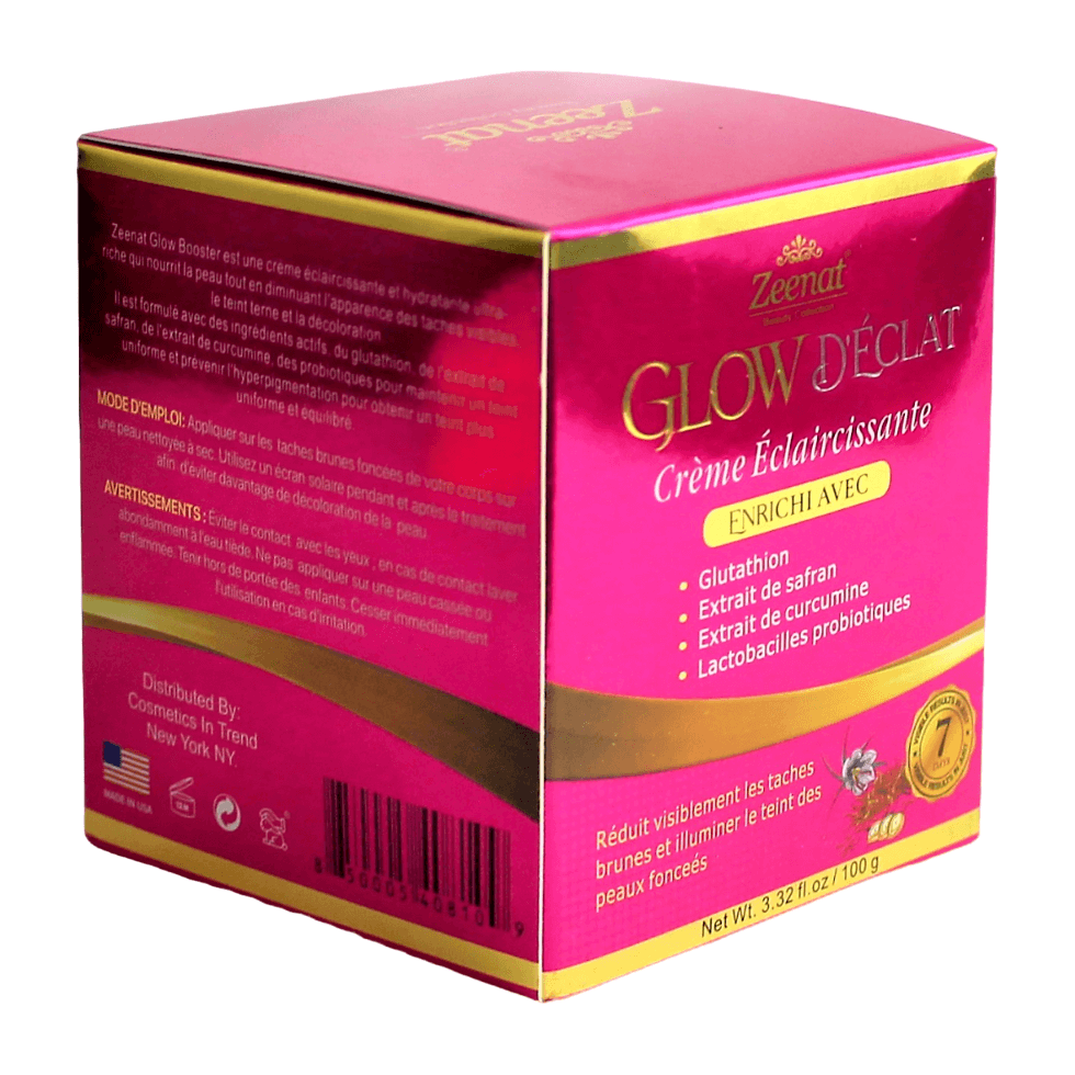 Zeenat Glow Booster Skin Lightening Cream 3.32 Oz / 100 g - gtworld.de