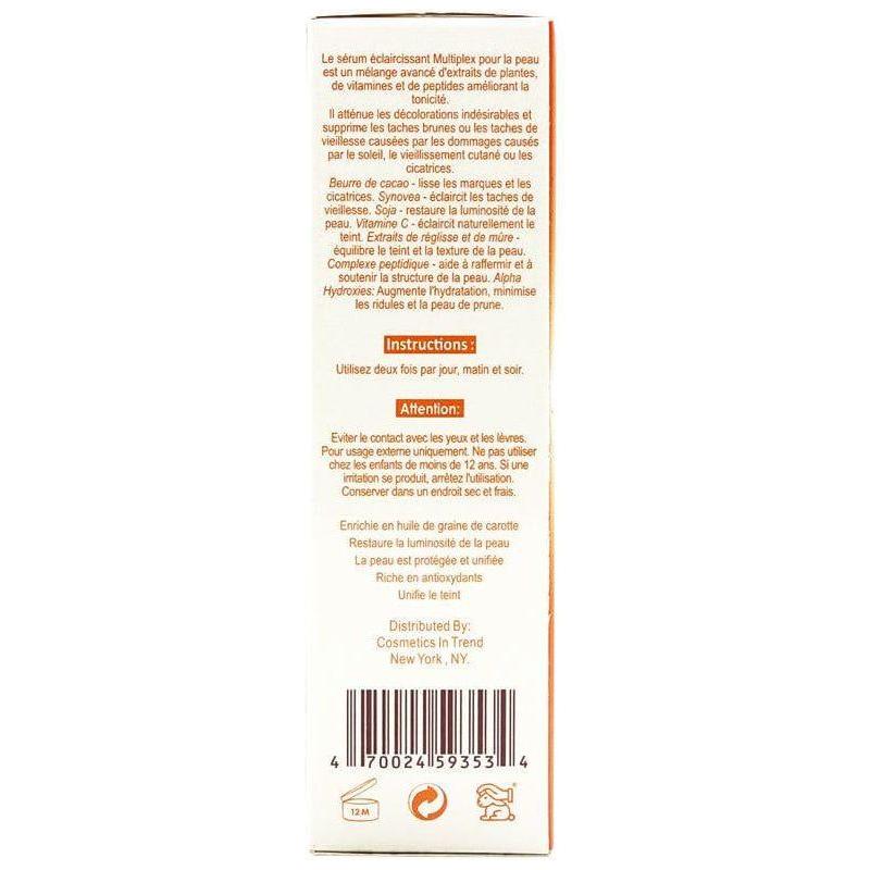 Zeenat Carrot Multiplex Skin Brightening Concetrated Serum 50G