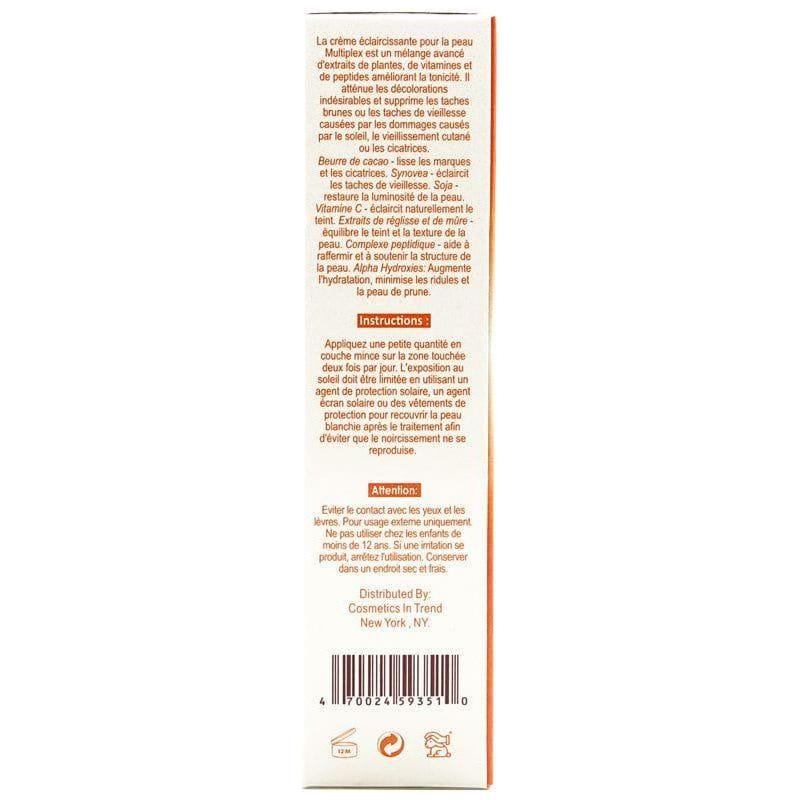 Zeenat Carrot Multiplex Skin Brightening Cream 50G