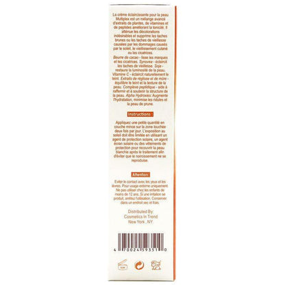 Zeenat Carrot Multiplex Skin Brightening Cream 50G