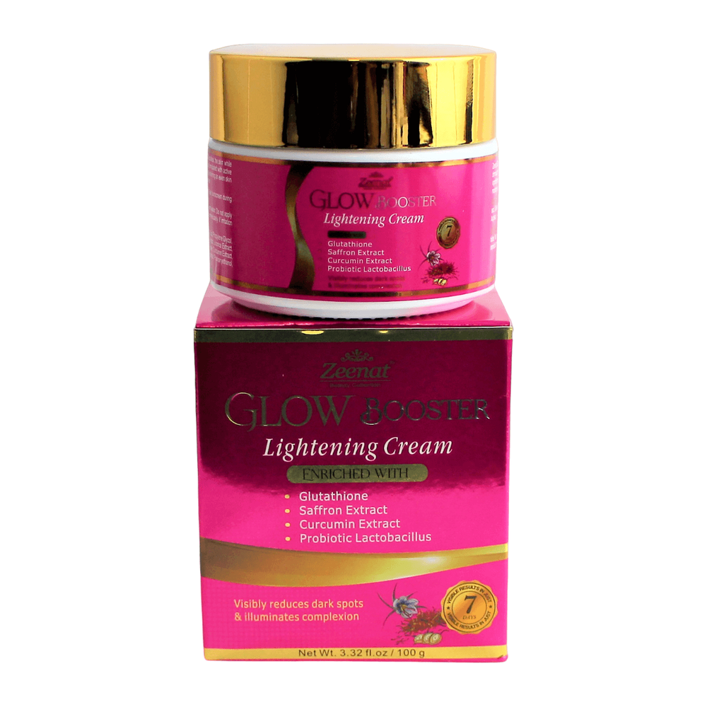 Zeenat Glow Booster Skin Lightening Cream 3.32 Oz / 100g