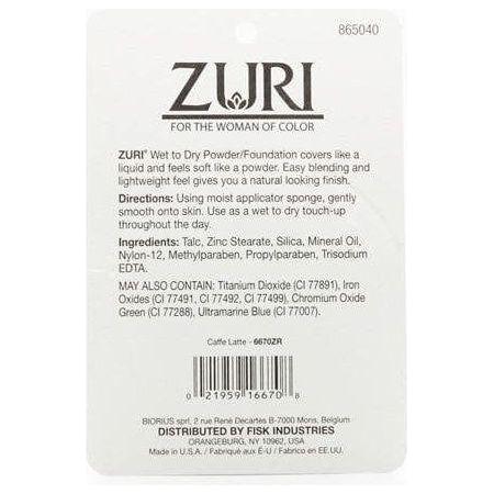 Zuri Naturally Sheer Wet to Dry Powder/Foundation 11g - Gtworld.de