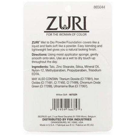 Zuri Naturally Sheer Wet to Dry Powder/Foundation 11g